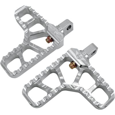 Joker Machine Clear Anodized Adjustable Heel Footpegs 08-62-1