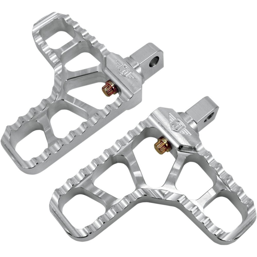 Joker Machine Clear Anodized Adjustable Heel Footpegs 08-62-1