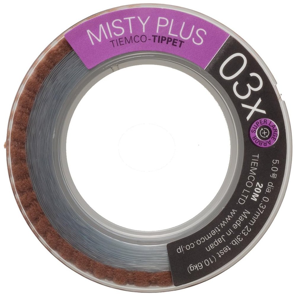 TIEMCO Misty Plasti Pet 03X 65.6 ft (20 m)