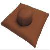 Round Zafu and Zabuton Meditation Cushion Set (2pc) (Cinnamon) view 1