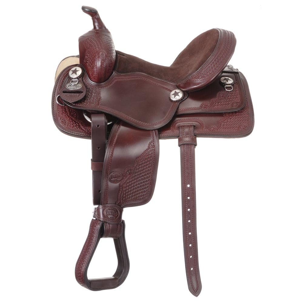 King Series Youth AA Trail Saddle Pkg 13 Dark Oil