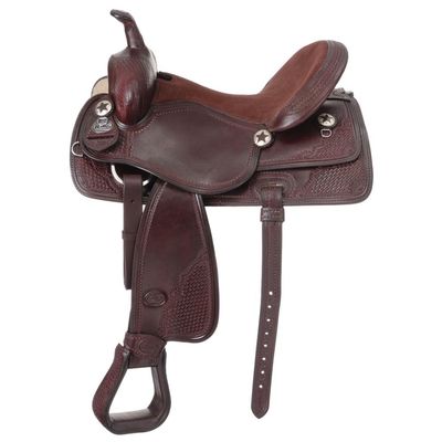 Tough 1 King Series AA Trail Saddle Package 15 Dark Oil