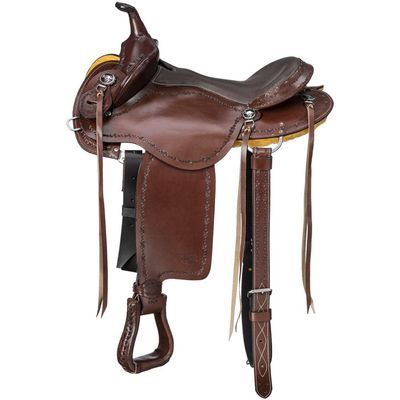 Tough 1 King Series Brisbane Trail Saddle Pkg 17 Dark Oil