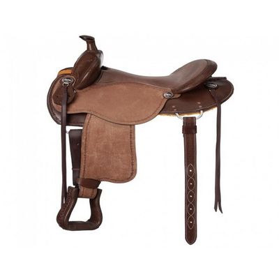 King Series Brisbane RO Trail Saddle Pkg 17 Dk Oil