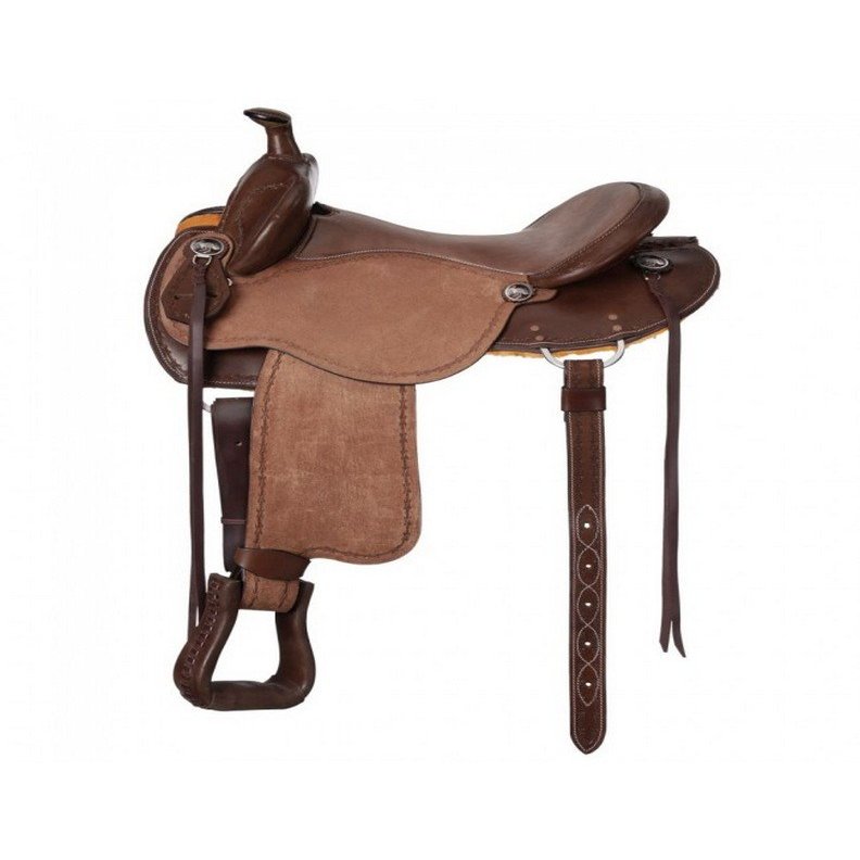 King Series Brisbane RO Trail Saddle Pkg 17 Dk Oil