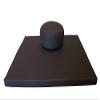 Round Zafu and Deluxe Zabuton Meditation Cushion Set 2pc (Brown) view 1