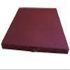 Round Zafu and Deluxe Zabuton Meditation Cushion Set 2pc (Burgundy) view 3