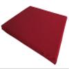Round Zafu and Deluxe Zabuton Meditation Cushion Set 2pc (Red) view 3