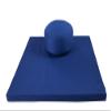 Round Zafu and Deluxe Zabuton Meditation Cushion Set 2pc (Royal Blue) view 1