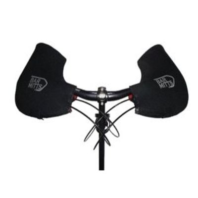 BAR MITTS MTN/Commuter Pogie Handlebar Mittens Sz S/M Black