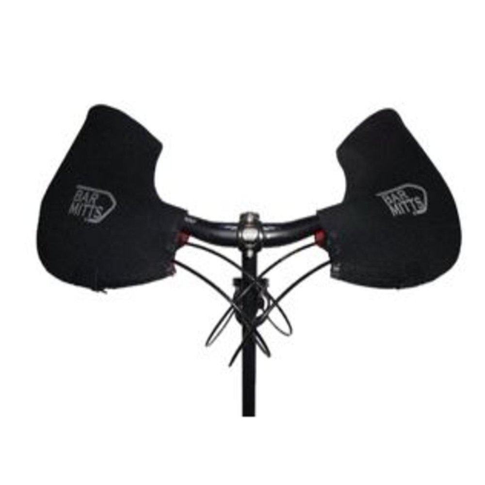 BAR MITTS MTN/Commuter Pogie Handlebar Mittens Sz S/M Black
