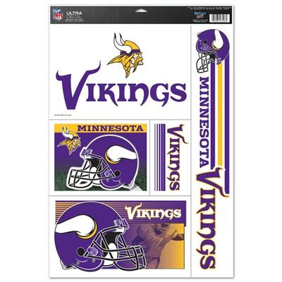 Minnesota Vikings Ultra Decal Fan Sheet