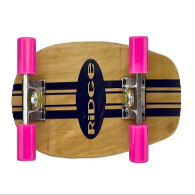 Complete 55cm Maple Wooden Retro 22 Mini Cruiser Board by Ridge Skateboards