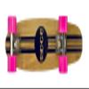 Complete 55cm Maple Wooden Retro 22 Mini Cruiser Board by Ridge Skateboards view 1