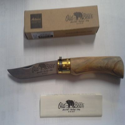 ARMADILLO Professional Search and Rescue Knife Black Handle by Antonini