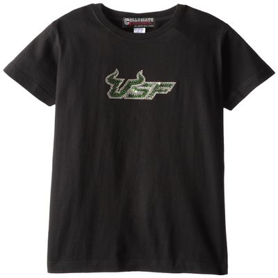 NCAA South Florida Bulls Women's Scoop Neck Knit Pullover, Black, X-Large