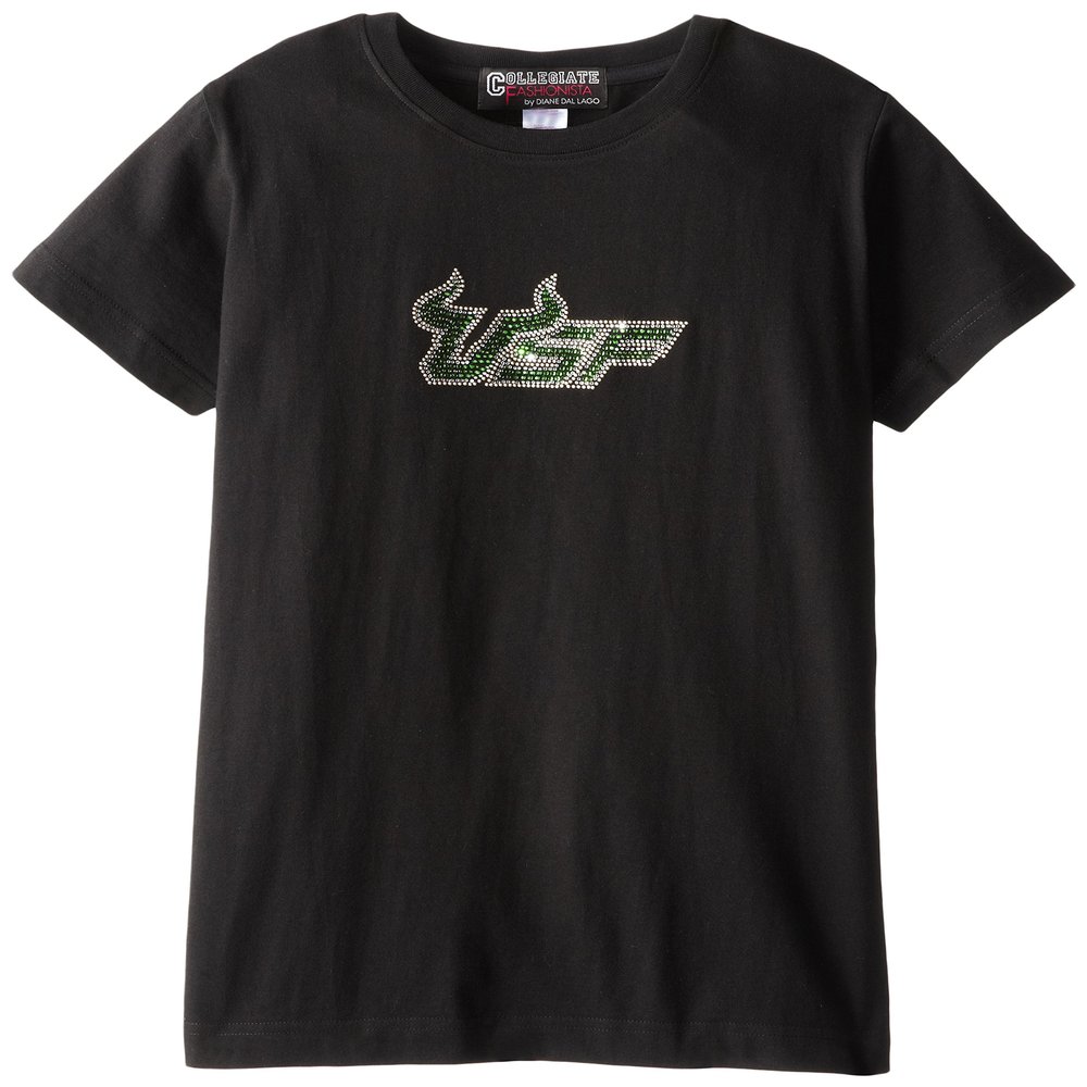 NCAA South Florida Bulls Women's Scoop Neck Knit Pullover, Black, X-Large