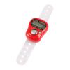 uxcell Adjustable Band 5-Digital LCD Finger Tally Counter Red view 2