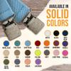 HoldEm - Extra Sturdy Mitten Clips with a Tight Grip, Must-Have Kid Glove Clip with Snowman Design, Mitten Clips for Kids, Toddlers & More, Keeps Winter Accessories Accessible, Light Blue view 4