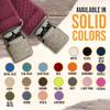 HOLD'EM Extra Sturdy Mitten Clips with Tight Grip - Kid Glove Clips with Snowman Design, Keeps Winter Accessories Accessible, Burgundy view 4