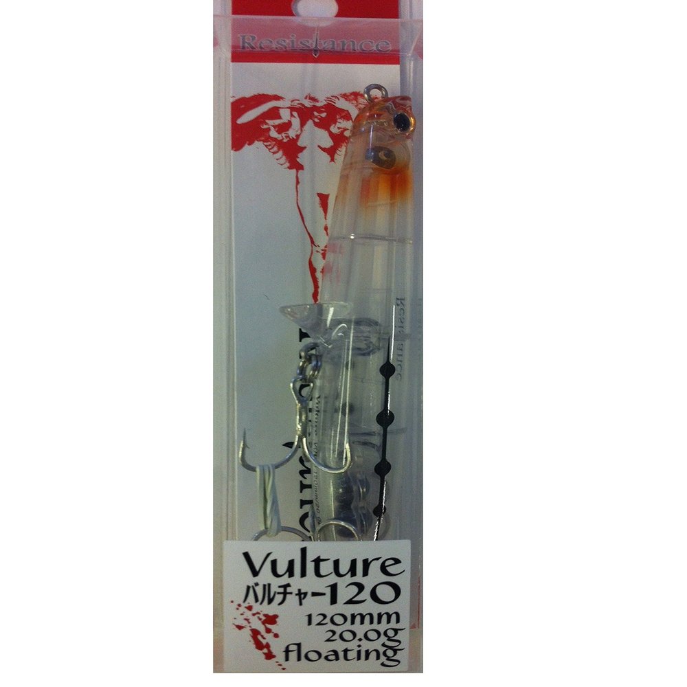 TackleHouse VU120 Pencil Bait Resistance Vulcher 4.7 inches (120 mm), 0.7 oz (20 g), Small Bait #10