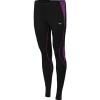 Mizuno Running Women's Bg3000 Long Tights, Large, Black/Purple Magic view 1