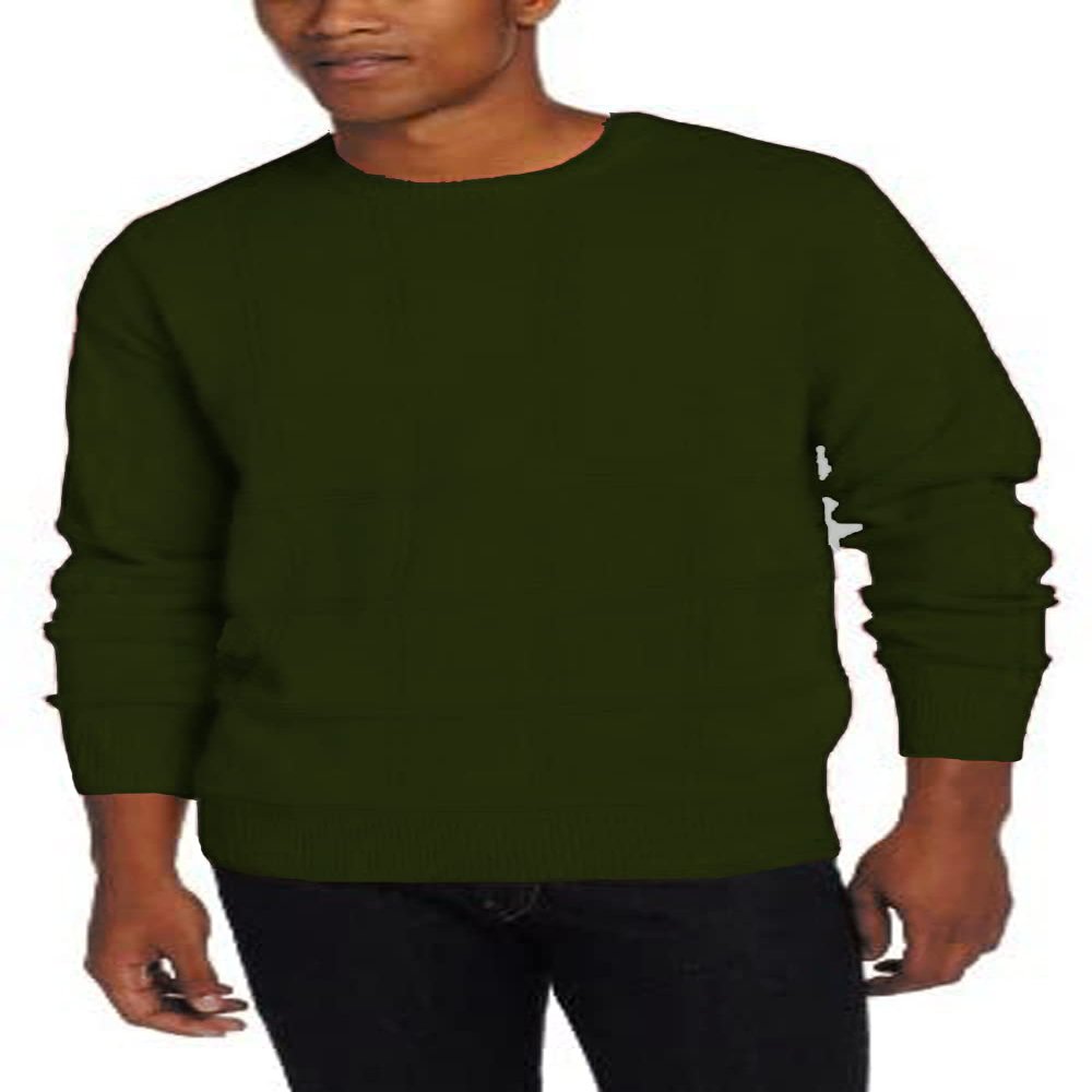 Arrow Men's Long-Sleeve Windowpane Sweater, Mountain View, X-Large