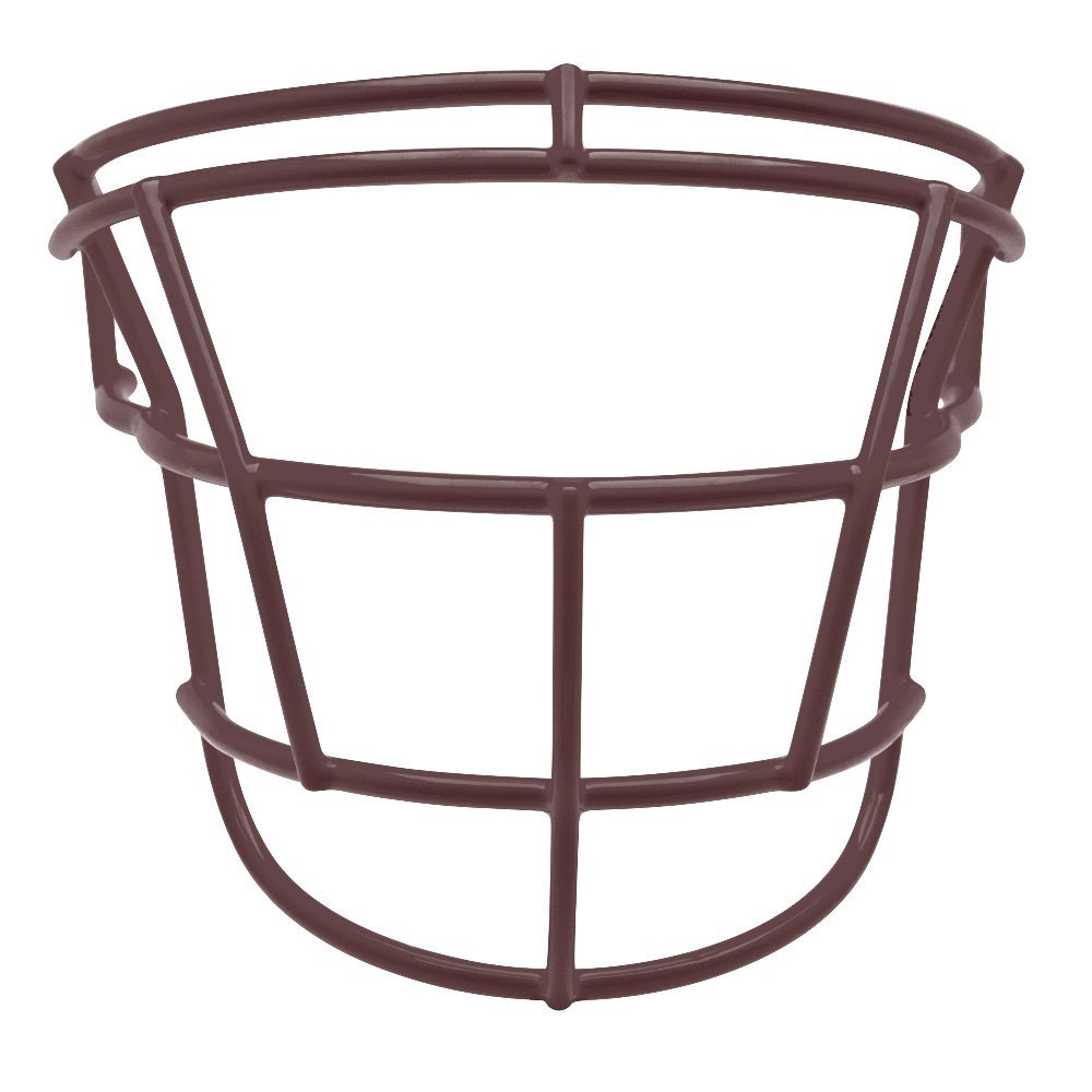 Schutt Sports DNA EGJOP Carbon Steel Varsity Football Faceguard, Maroon, Small/Large