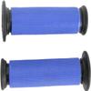 Driven Racing Diamond Grippy Street Motorcycle Grips - Blue/One Size view 1