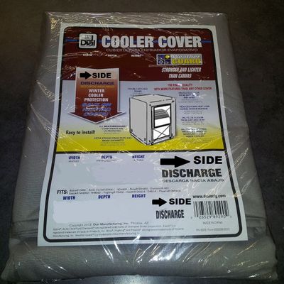 Dial Manufacturing Evaporative Cooler Cover - Side Draft - 37" w 37" d 45" h