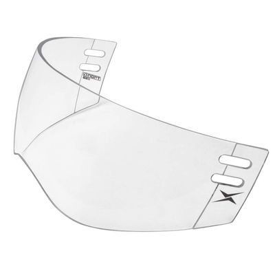 TronX S50 Pro Hockey Helmet Clear Visor (Anti-Scratch/Anti-Fog) CE Certified