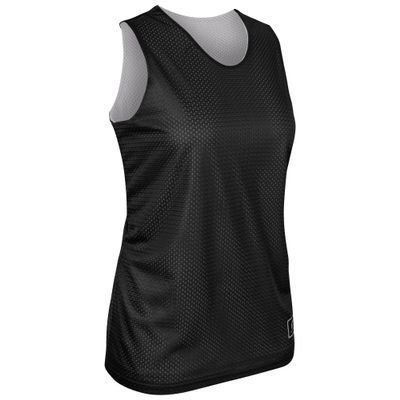 Champro Polyester Reversible Basketball Jersey, Women's Small, Black, White