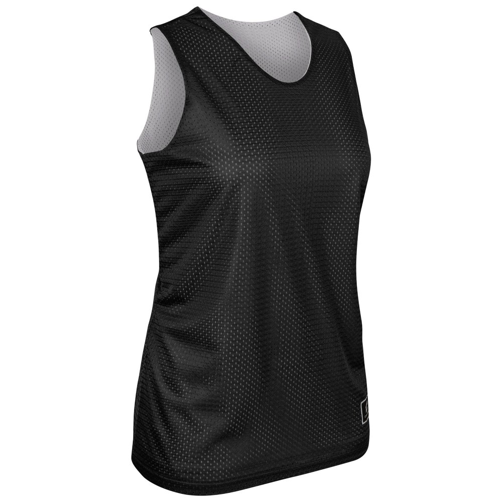 Champro Polyester Reversible Basketball Jersey, Women's Small, Black, White