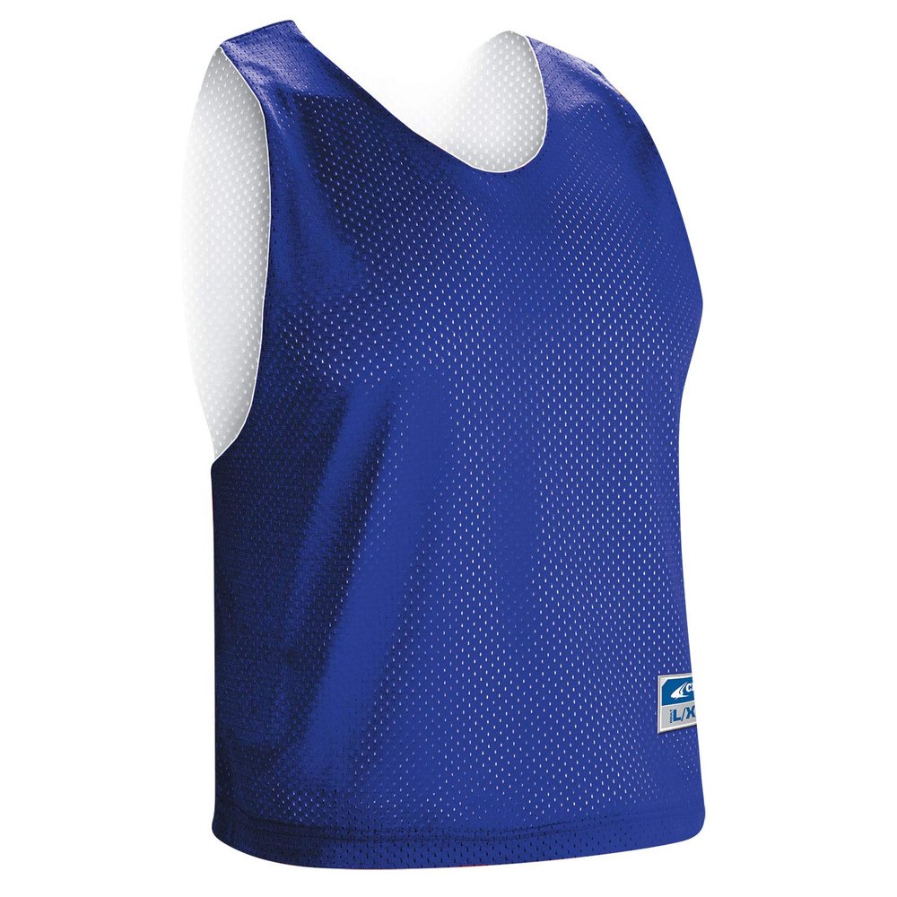 Champro Boys' Stick Lacrosse Jersey, Royal, White, Youth Medium
