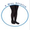 Jefferies Socks Big Girls' Smooth Tights, Black, 10-14 Years (Pack of 3) view 3