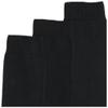 Jefferies Socks Girls 7-16 School Uniform Knee High 3 Pair Pack, Black, Medium (BBMP3865) view 2