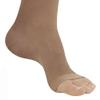 Ames Walker AW 45 Sheer Support Open Toe Thigh Highs w/Top Band 15-20 mmHg Black XL view 4
