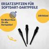 Best Sport 100-Piece Soft Tip Dart Points - White view 2