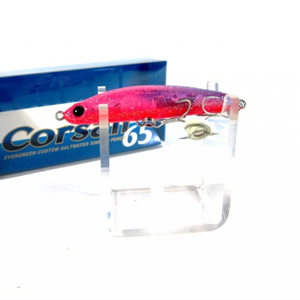 Evergreen Minnow Pencil Corsair 2.6 inches (6.5 cm), 0.2 oz (7 g), Blue Moon Dazzler #756 Lure