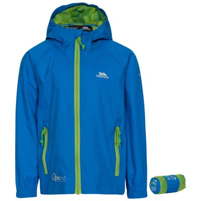 QIKPAC Kids Waterproof Breathable School Rain Coat Jacket
