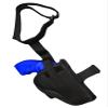 Barsony Black Nylon Ankle Holster for Taurus 94 Right view 2