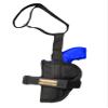 Barsony Black Nylon Ankle Holster for Taurus 94 Right view 3