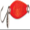 Luhr Jensen 1 Needlefish Spoon, Red Magic/Fishscale (1051-001-0594) view 1