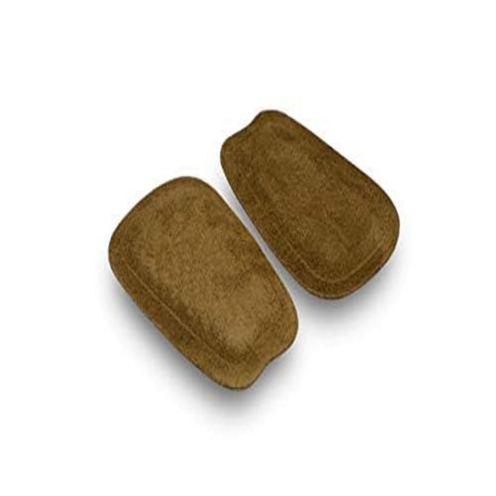 pedag Supra | German Handmade Shoe Tongue Pads | Soft Suede Leather and Memory Foam Shoe Padding | Solves Loose Shoes Problem | 1 Pair, Small/Medium Size