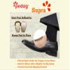 pedag Supra | German Handmade Shoe Tongue Pads | Soft Suede Leather and Memory Foam Shoe Padding | Solves Loose Shoes Problem | 1 Pair, Small/Medium Size view 3