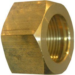 1/4" Brass Nut