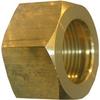 1/4" Brass Nut view 1