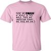 Go All Out XX-Large Pink Adult There are 10 Types of People in This World Binary Fun T-Shirt view 1