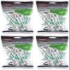 PRIDE PROFESSIONAL TEE SYSTEM PROLENGTH MAX 4" WHITE GOLF TEES - 4 BAGS view 1