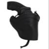 New Barsony Black Leather Western Style Holster for COLT Lawman Right view 1